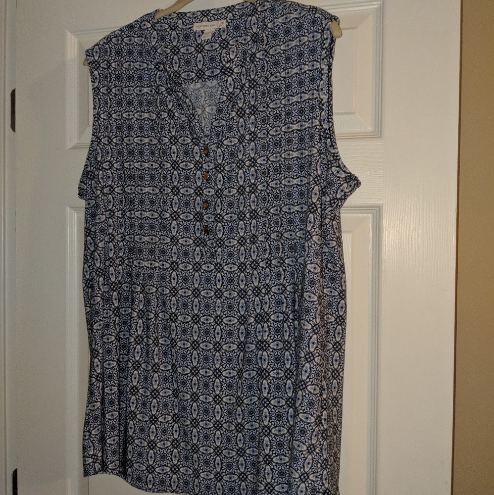EUC Westport/Dress Barn plus size tank top Size 1X